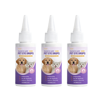 Timilk® NanoCare Pet Eye Drops  👩‍⚕️ FDA Approved | Relieves Conjunctivitis, Dry Eyes, Cataracts & Keratitis 🐶🐱