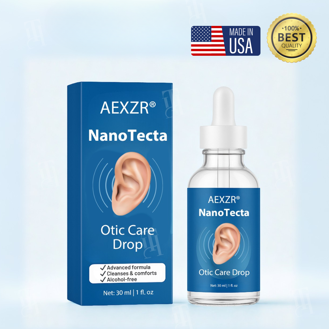 AEXZR® NanoTecta Otic Care Drop⚡ Targets the Root, Not the Ring: Rebalance Your Ear's Ecosystem for Lasting Comfort.