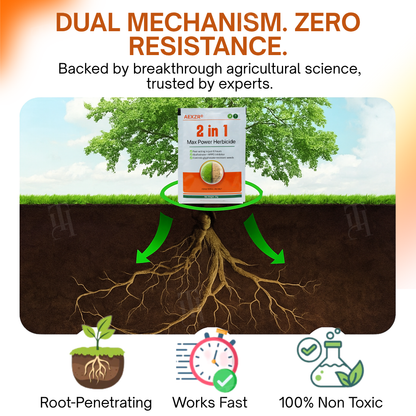 AEXZR® 2-in-1 Max Power Herbicide-🌿Dual-Action Weed Killer in 6 Hours☠️
