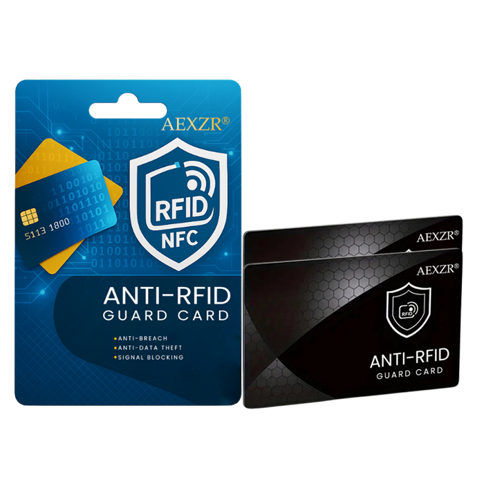🏆Official Store |AEXZR® Anti-RFID Guard Card🌟 Protect Your Credit Cards from Digital Theft